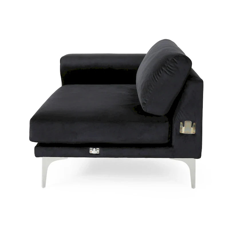 Christopher Knight Home Croydon Modern Glam Velvet Sofa for 4
