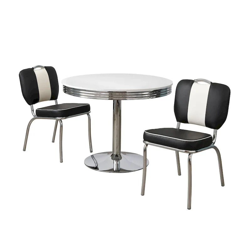 Raleigh Retro 3-Piece Dining Set by Simple Living