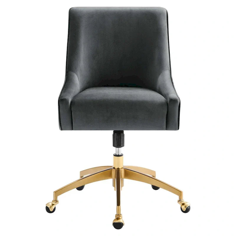 Discern Velvet Performance Office Chair